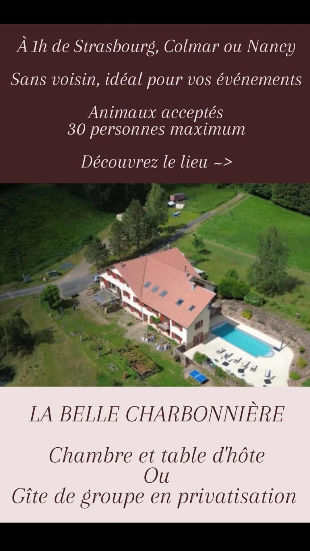 Hotel La Belle Charbonniere La Grande Fosse Exterior foto